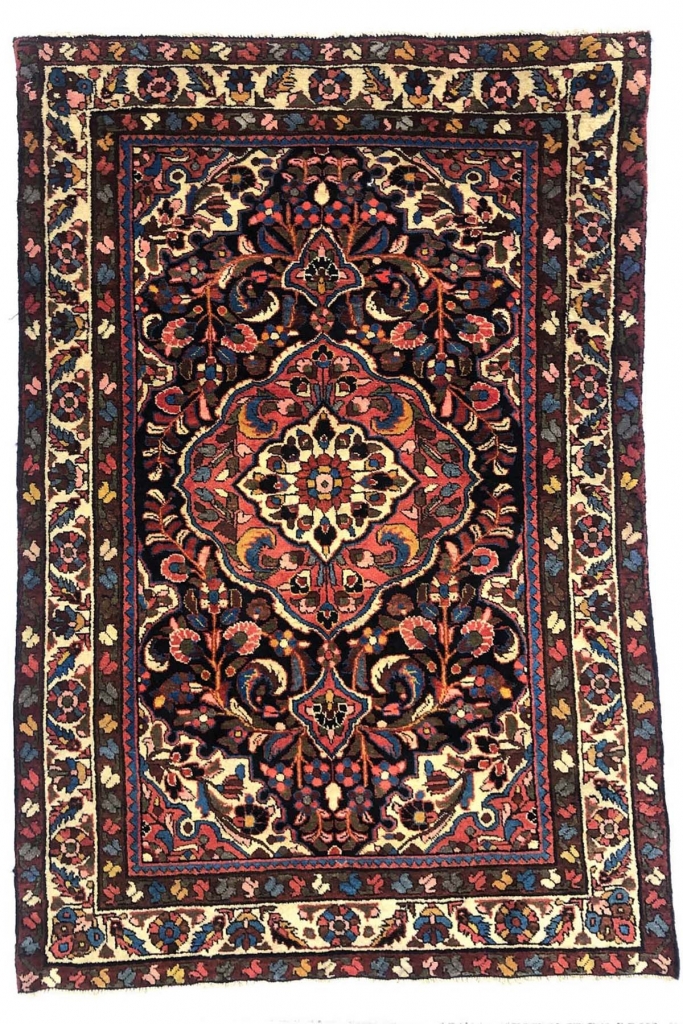 Vintage Persian Rug Lilian 1 45 X 05